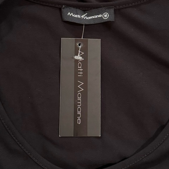 NWT Matti Mamane Black Tank Mini Dress. Large.  Perfect for Any Occasion - Picture 6 of 8